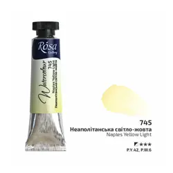 Akvarelové barvy Rosa 10 ml 745 naples yellow light